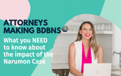 Attorneys making BDBNS – what you NEED to know about the impact of the Narumon case